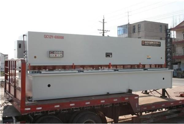 QC12Y Swing Beam Sheet Metal Shearing Digital Readout Hydraulic Shearing Machine