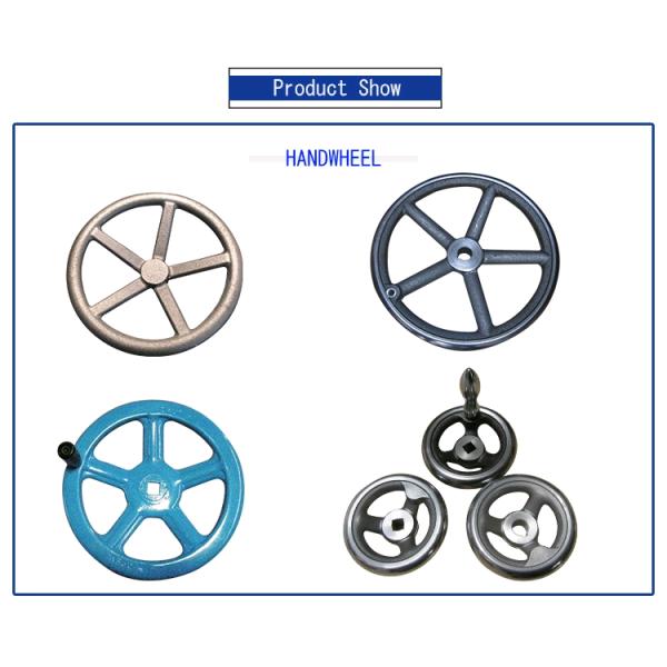 Valve Handwheel Casting Ductile Cast Iron Five Spoke Control Round Hole Handwheel