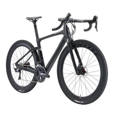 SAVA Carbon Fibre Gravel Bike, bicicleta da estrada dos freios hidráulicos de 47cm