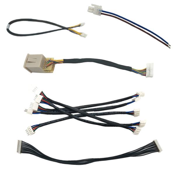 2 Pin-40 Pin RoHS Electric Wire Harness Silica PE PVC Insulation For LED And Automotive