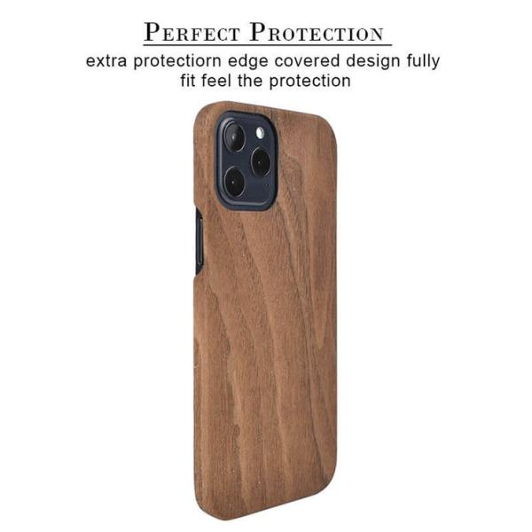 Износоустойчивый супер тонкий деревянный случай телефона на iPhone 12 Pro Макс