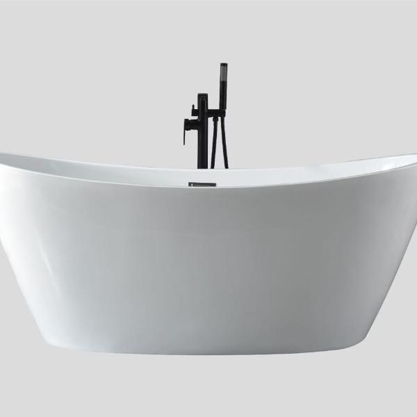 Thermoplastic Acrylic Jacuzzi Drop In Soaking Tub Heat Retention 66x36