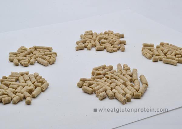 Ingrediente dos géneros alimentícios Pellet Proteína natural Trigo Gluténio Insolúvel em água