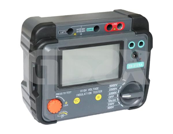 Handheld automático do verificador da resistência de isolação de 250-5000V Digitas
