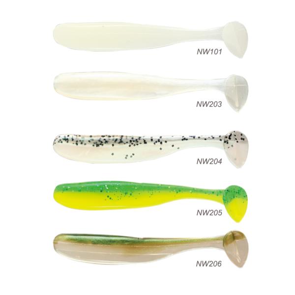 Saltwater Fishing Lure Kit Bait Fishing Plastic Lures Freshwater Bass Lures Soft Paddle Tail Lures
