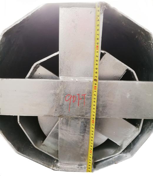 90FT Polygonal Transmission Steel Pole Hot Galvanized Power Steel Transmission Poles