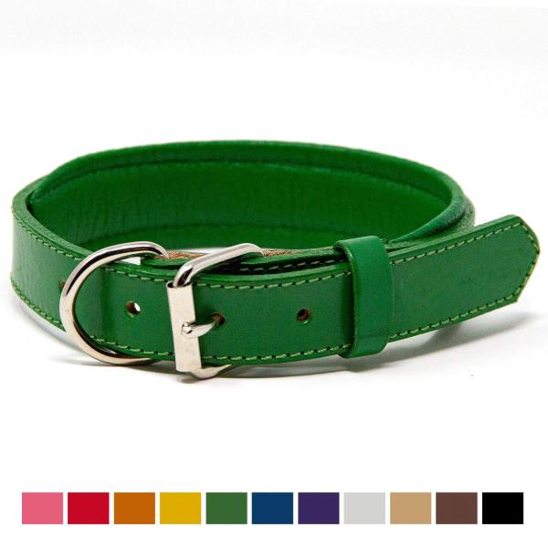 Прочные Хандмаде поводки кожи собаки, неподдельный полный воротник собаки кожи с сохраненным природным лицом