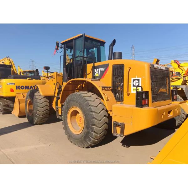 Large Used Caterpillar 966 H Loader Tractor Loader with CAT Engine in Good Condition