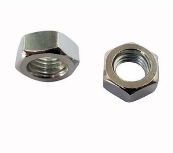 DIN934 M10 Heavy Hex Nuts CL.8 Black Metric M15 Cap Fine Teeth Left Handed Stainless Steel Nuts
