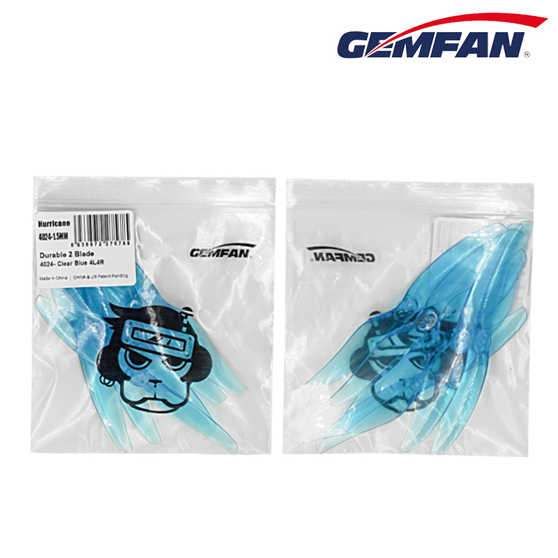 Wholesale Price Gemfan 4024 4x2.4 2-Blade Pc Propeller 4pairs(4cw+4ccw) For Fpv 4inch Toothpick Long Range Drones