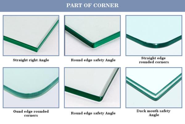 Flat Grind Edge Glass Cut Size Clear 1mm 2mm 3mm 6mm Thickness