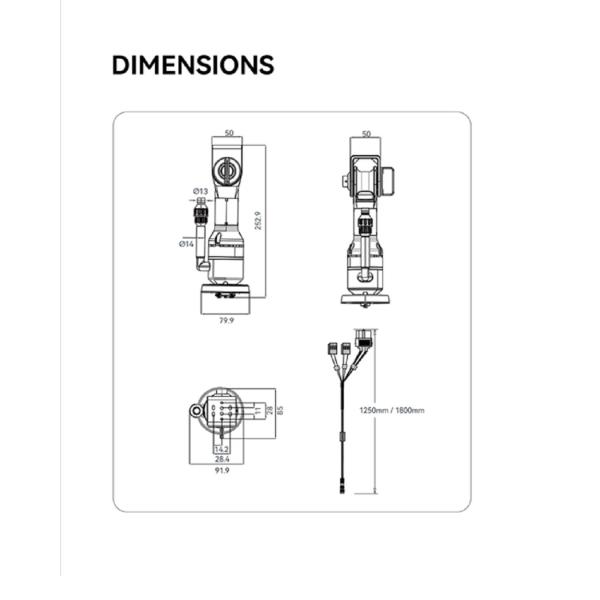 Agricultural Drone Centrifugal Nozzle With 10L/min Flow Rate Detachable Valve And Enhanced Cooling System For Precise Pesticide