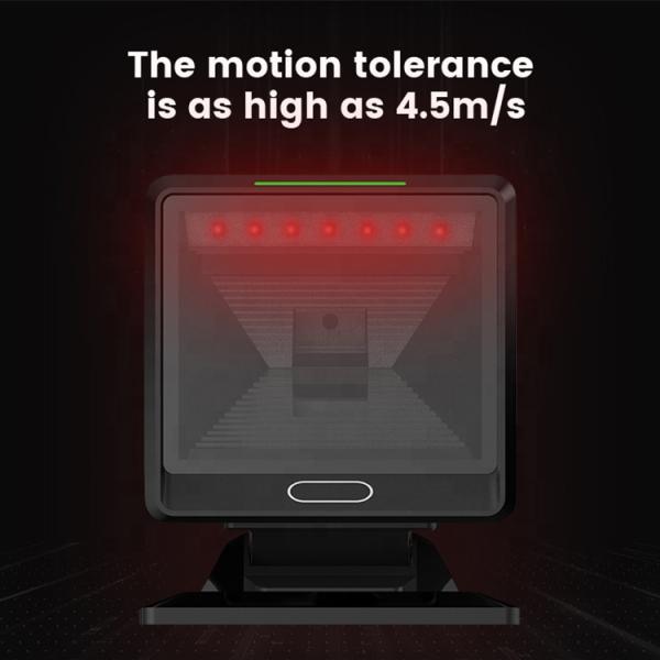 Automatic Scanning Hands Free 1D 2D QR Code Reader Desktop Omnidirectional Barcode Scanner for  Supermarket