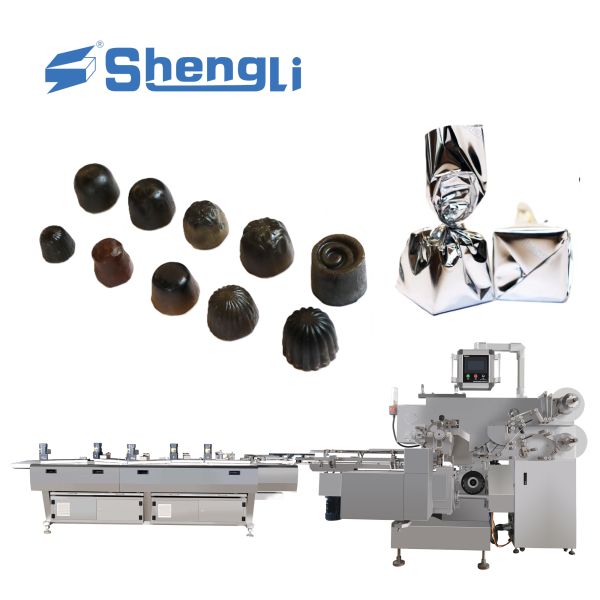 Multifunction Chocolate / Candy Twist Packing Machine 260Pcs/Min