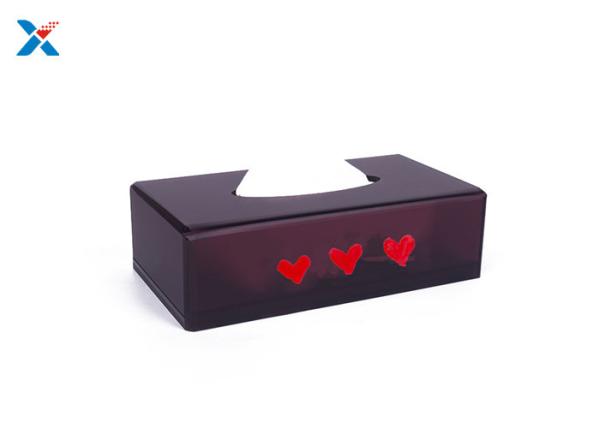 Tissue Acrylic Packaging Box Holder Organizer Paper Dispenser Box Easy Clean