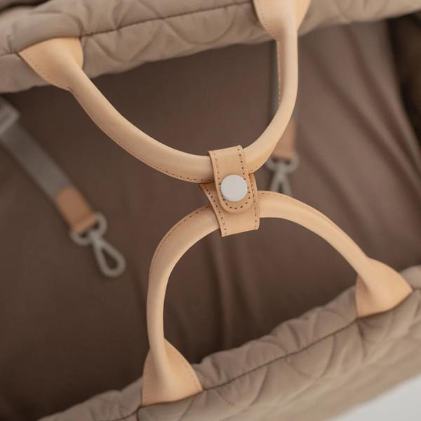 Найлоновая водонепроницаемая сумка для домашних животных Отсоединяемая сумка для рук Автомобиль Двухцелевое путешествие Кошачий питомник