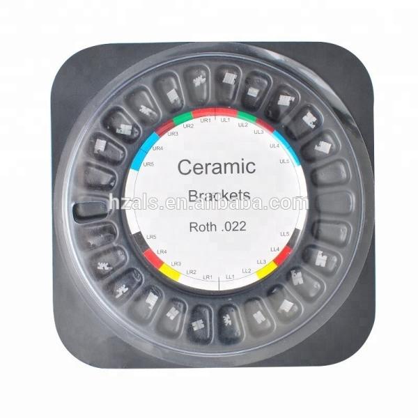Braquettes molaires orthodontiques manuelles en métal avec crochets Roth/MBT/Edgewise