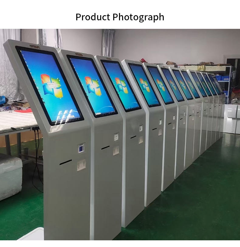 Блок развертки кода QR снабжая киоск билетами экрана касания PCAP для автовокзала