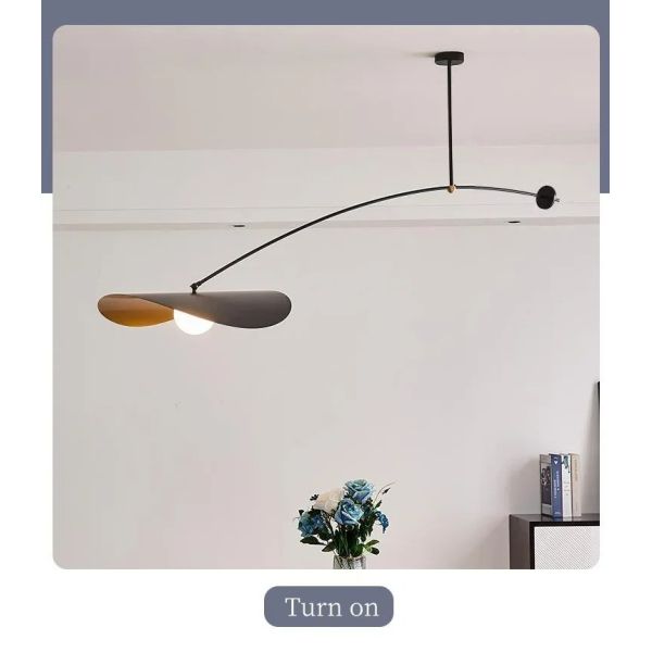 Minimalist Designer Led Chandelier Modern Creative Pendant Light （WH-AP-682）