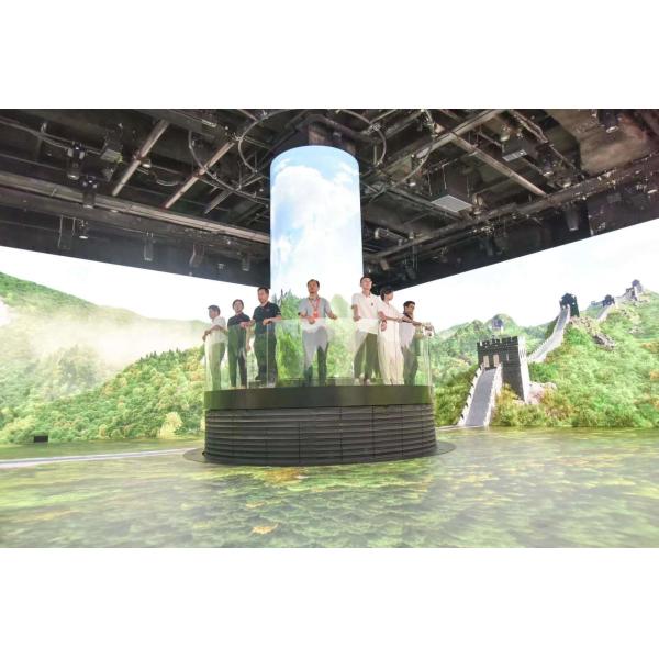 Внутренний наружный светодиодный напольный экран Алюминиевый материал для клуба / сцены / диджея