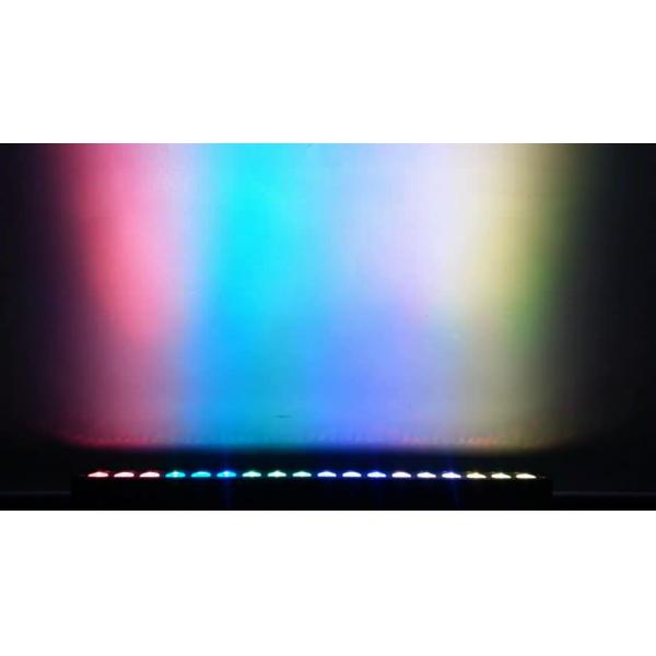 18×10W RGBW 4in1 Waterproof Outdoor LED Wall Wash Light DMX Stage Outdoor Pixel LED Bar Lighting IP65 Projection Lights