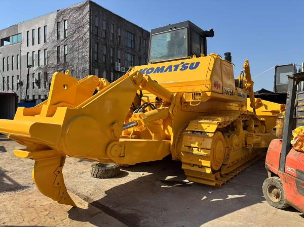 KOMATSU D375A Used Bulldozer 74 Ton Japan Stock 2720mm Track Length