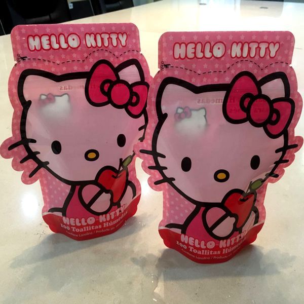 Three Sides Sealing Custom Shaped Bags Resealable Aluminium Foil Food Packing