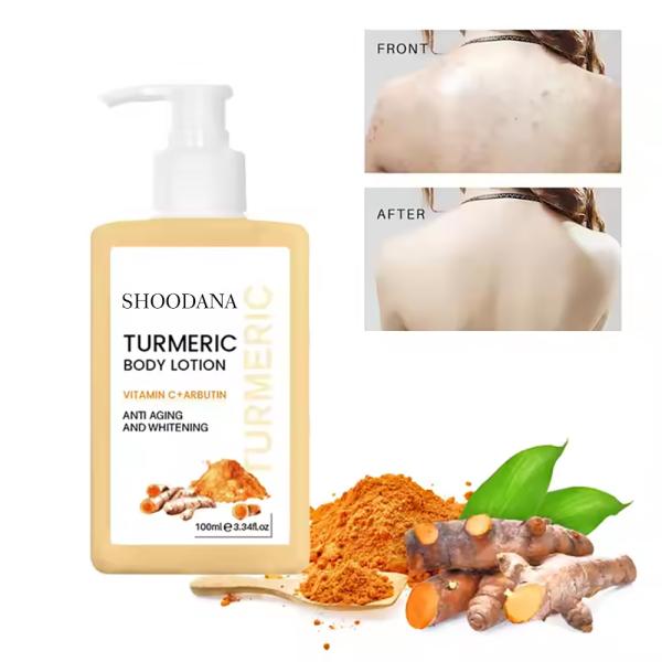 Private Label Vitamin C Turmeric Anti Aging Firming Brightening Moisturizing Face Body Cream Lotion for DrySkin Rescue Skin Care