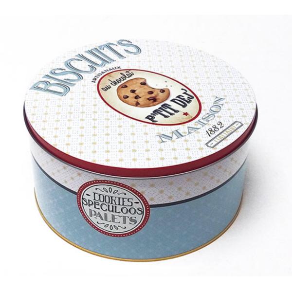 Изготовленная на заказ упаковка еды коробки торта металла коробки олова печенья 0.23mm