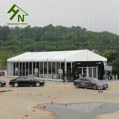 Barraca impermeável dura da tela da parede de vidro de Cutomized passo 30m de 18 graus por muito tempo