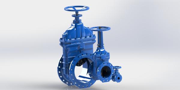 Resilient Seated Gate Valve EPDM Wedge Epoxy Coated Inside And Outside