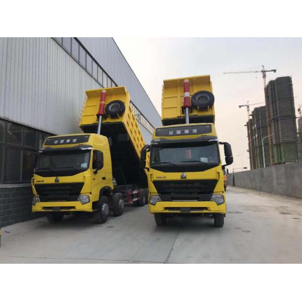 Sinotruk HOWO A7 Second Hand Used 8X4 Heavy Duty Tipper Dump Truck with Customization