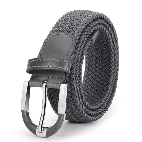 Dressing 115cm Fabric Elastic Belt Wide Golf 3.4cm Stretch Women Braided Woven