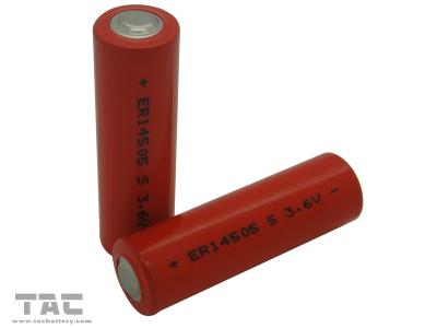 3.6V de alta temperatura LiSOCl2 Batteryo de ER14500S AA com 2000mAh