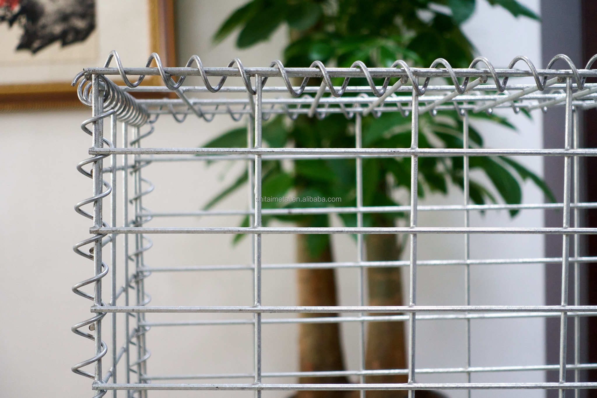 Hot Dipped Galvanized Welded Gabion Box 3x1x1m for Flood Control Retaining Wall