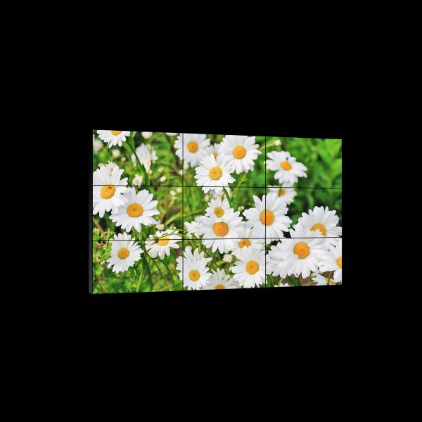 49-Inch Indoor Exhibition LCD Video Wall 2x3 with 2K/4K Resolution Infrared Touch for 2.1 1-Year Warranty for Indoor Showrooms