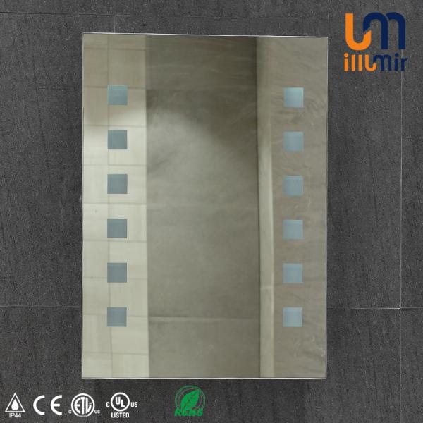 Hotels Illuminated LED Lighted Mirror Cabinet high Visibility With Defogger