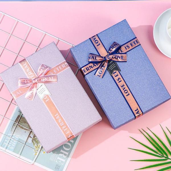 Rectangle Base And Lid Boxes Cardboard Paper Packaging Box Christmas Gift Carton Box