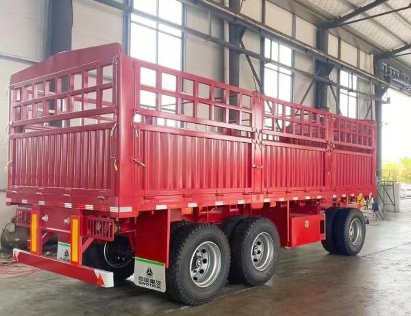 Steel Drawbar Design Full Trailer For Heavy-Duty Cargo And Wood Transportation Needs