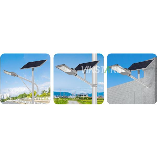 200W 300W 400W 500W Classsic Aluminum Solar Street Lights For Village Yard Outdoor