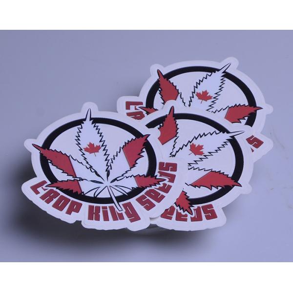 Customized outdoor use UV resistant die cut decal sticker individual sheet