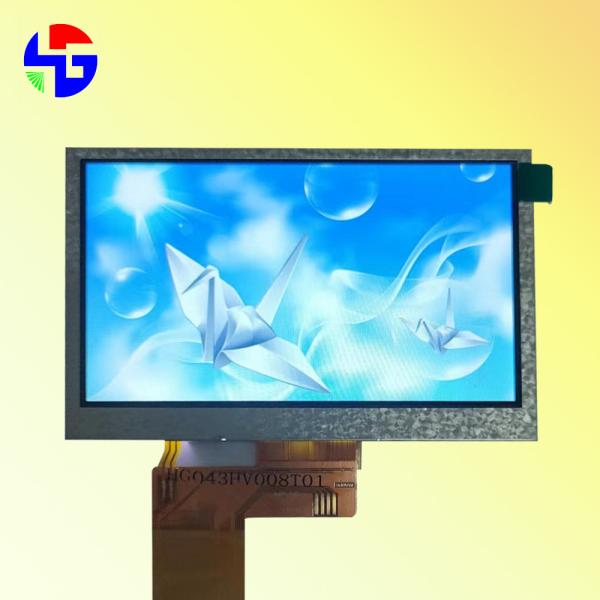 4.3 Inch RGB Interface High Brightness TFT Display 480x272 IPS Full View