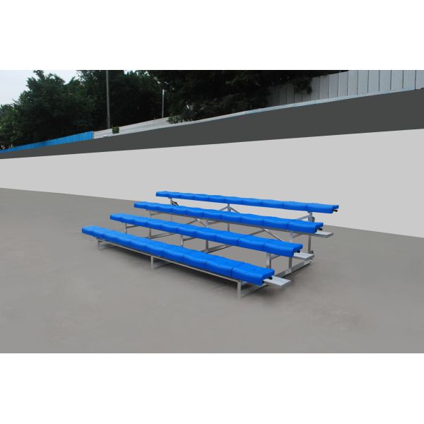 Foldable Portable Aluminum Bleachers for Stadium Seating Easy to Install and Disassemble