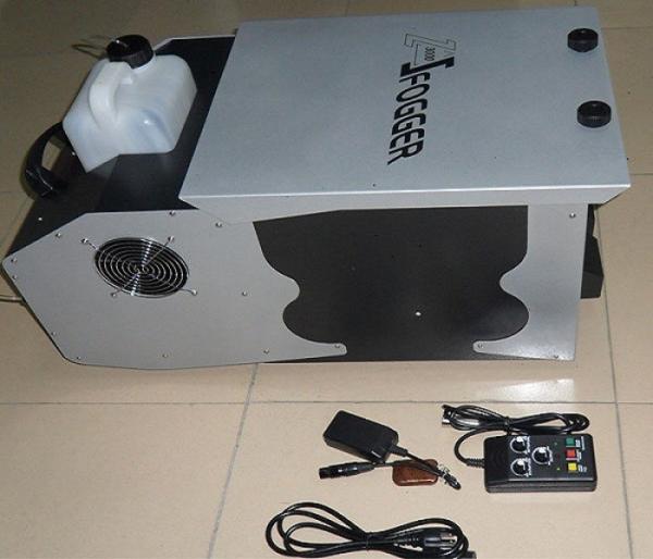 Professional 3000 Watt Low Lying Fog Machine With Dmx Remote / Wire Control