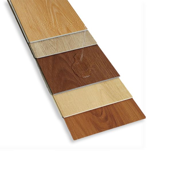 Wood Grain SPC Flooring Waterproof Vinyl Planks Stain Resistant for Home Restaurant