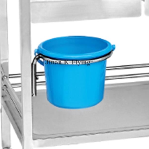 304 Stainless Steel Medical Trolley Cart for Clinic