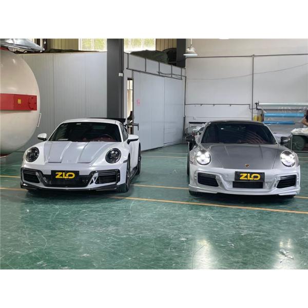 Auto Parts for Porsche 911 992 Body Kit 911 992 Turbo Upgraded Techart Style Front and Rear Bumper Cover Body Kit