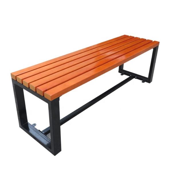 Do metal exterior de alta qualidade barato do jardim do lazer do preço da tomada de fábrica banco de madeira Seat