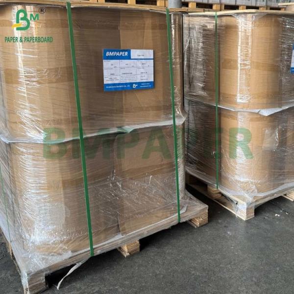 30GSM 35GSM Papel de horneado recubierto de silicona a prueba de grasa sin blanquear