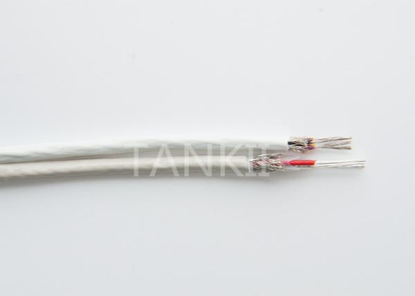 Stranded Cores Compensating Cable For K Type Thermocouple 24AWG With PTFE / Stainless Steel Screen
